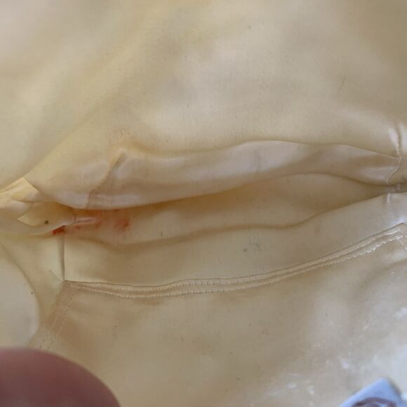 Vintage 50s Ed B. Robinson Micro Bead Handbag Made In France Floral Coquette - Picture 12 of 16